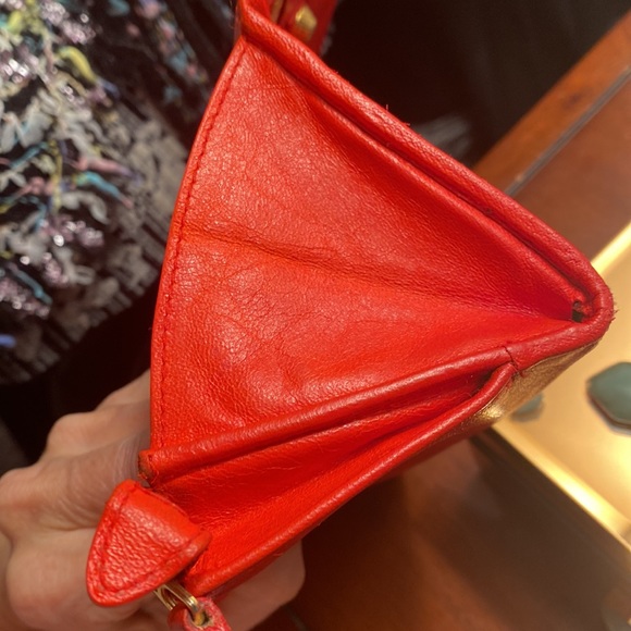 Authentic Balenciaga Tomato Red Wallet - used but broken in and soft! - Picture 7 of 7